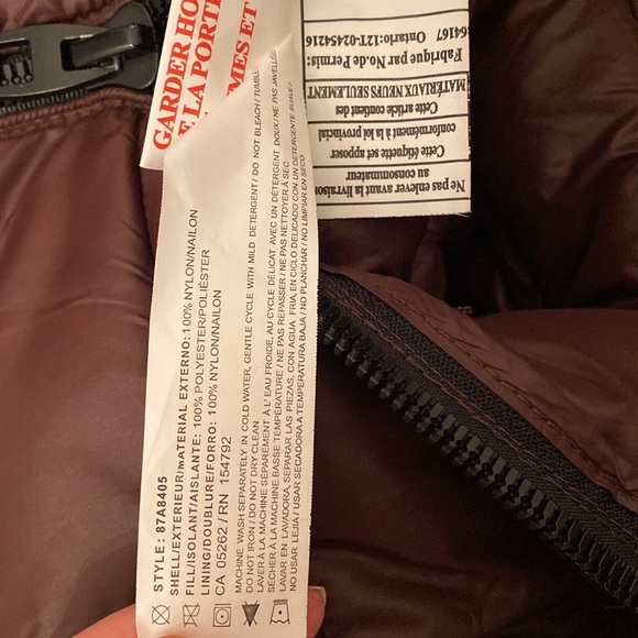 Point Zero Brown Puffer - Small - Picture 4 of 4